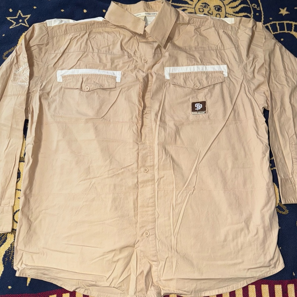 Vintage Y2K State Property Shirt Men’s Size 2XL Long Sleeve Button Up